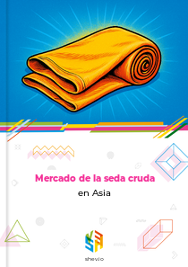 Mercado de la seda cruda en Asia