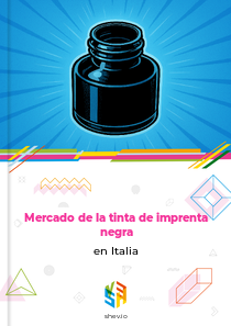 Mercado de la tinta de imprenta negra en Italia