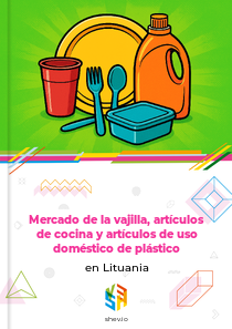 Mercado de la vajilla, artículos de cocina y artículos de uso doméstico de plástico en Lituania