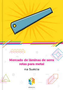 Mercado de lâminas de serra retas para metal na Suécia