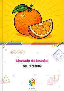 Mercado de laranjas no Paraguai