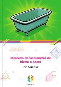 Mercado de las bañeras de hierro o acero en Suecia