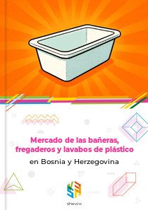 Mercado de las bañeras, fregaderos y lavabos de plástico en Bosnia y Herzegovina