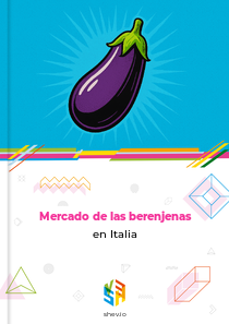 Mercado de las berenjenas en Italia