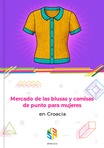 Mercado de las blusas y camisas de punto para mujeres en Croacia