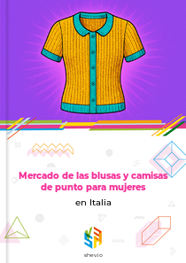 Mercado de las blusas y camisas de punto para mujeres en Italia