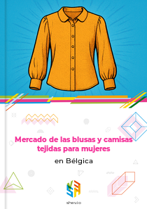 Mercado de las blusas y camisas tejidas para mujeres en Bélgica
