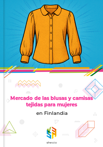 Mercado de las blusas y camisas tejidas para mujeres en Finlandia