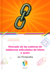 Mercado de las cadenas de eslabones articulados de hierro o acero en Finlandia