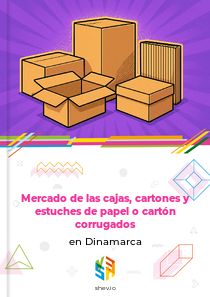 Mercado de las cajas, cartones y estuches de papel o cartón corrugados en Dinamarca