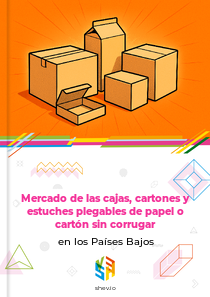 Mercado de las cajas, cartones y estuches plegables de papel o cartón sin corrugar en los Países Bajos