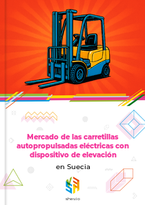 Mercado de las carretillas autopropulsadas eléctricas con dispositivo de elevación en Suecia