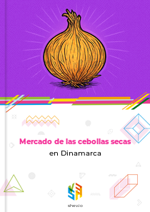 Mercado de las cebollas secas en Dinamarca