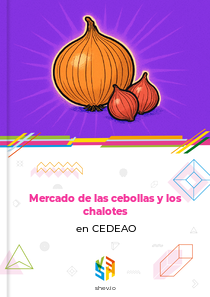 Mercado de las cebollas y los chalotes en CEDEAO