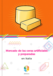 Mercado de las ceras artificiales y preparadas en Italia