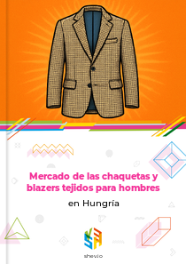 Mercado de las chaquetas y blazers tejidos para hombres en Hungría