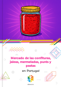 Mercado de las confituras, jaleas, mermeladas, purés y pastas en Portugal