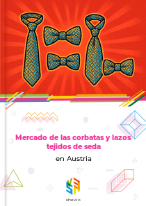 Mercado de las corbatas y lazos tejidos de seda en Austria