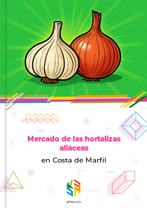 Mercado de las hortalizas aliáceas en Costa de Marfil
