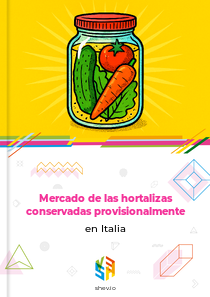 Mercado de las hortalizas conservadas provisionalmente en Italia