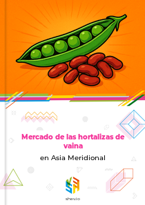 Mercado de las hortalizas de vaina en Asia Meridional