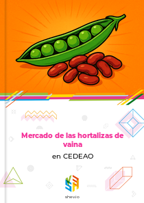 Mercado de las hortalizas de vaina en CEDEAO