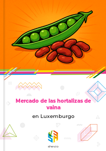 Mercado de las hortalizas de vaina en Luxemburgo