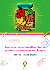 Mercado de las hortalizas, frutas y frutos conservados en vinagre en los Países Bajos