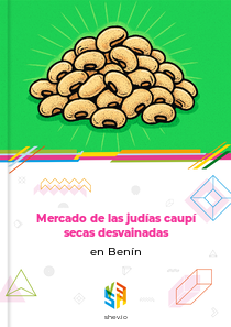 Mercado de las judías caupí secas desvainadas en Benín