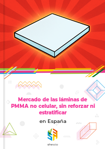 Mercado de las láminas de PMMA no celular, sin reforzar ni estratificar en España