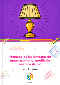 Mercado de las lámparas de mesa, escritorio, mesilla de noche o de pie en Austria