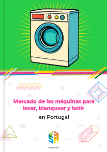 Mercado de las máquinas para lavar, blanquear y teñir en Portugal