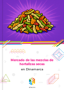 Mercado de las mezclas de hortalizas secas en Dinamarca