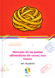 Mercado de las pastas alimenticias sin cocer, con huevo en Austria