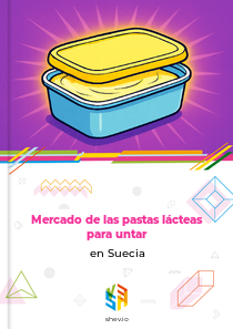 Mercado de las pastas lácteas para untar en Suecia