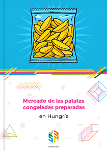 Mercado de las patatas congeladas preparadas en Hungría