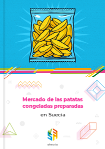 Mercado de las patatas congeladas preparadas en Suecia