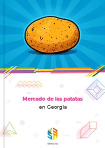 Mercado de las patatas en Georgia