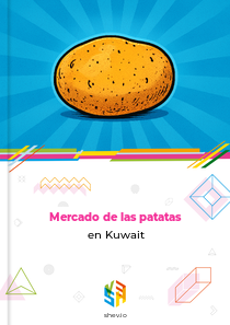 Mercado de las patatas en Kuwait