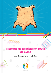 Mercado de las pieles en bruto de ovino en América del Sur