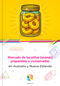 Mercado de las piñas (ananás) preparadas o conservadas en Australia y Nueva Zelanda