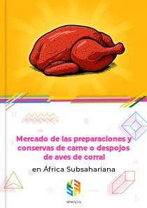 Mercado de las preparaciones y conservas de carne o despojos de aves de corral en África Subsahariana
