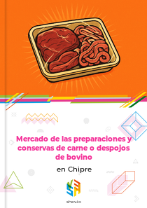 Mercado de las preparaciones y conservas de carne o despojos de bovino en Chipre