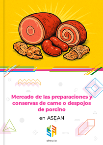 Mercado de las preparaciones y conservas de carne o despojos de porcino en ASEAN