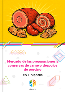 Mercado de las preparaciones y conservas de carne o despojos de porcino en Finlandia