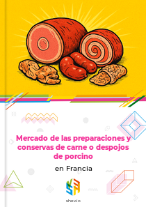 Mercado de las preparaciones y conservas de carne o despojos de porcino en Francia