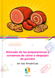 Mercado de las preparaciones y conservas de carne o despojos de porcino en las Américas