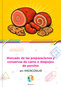 Mercado de las preparaciones y conservas de carne o despojos de porcino en MERCOSUR