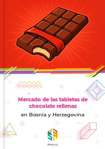 Mercado de las tabletas de chocolate rellenas en Bosnia y Herzegovina