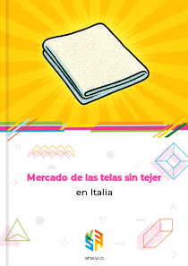 Mercado de las telas sin tejer en Italia